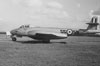 Photo of Meteor F8 WH505:A taxying out at Hooton Park in 1954